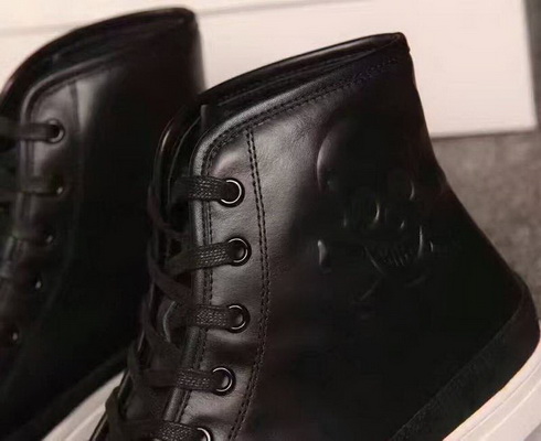 Alexander McQueen High-Top Fashion Men Shoes--001